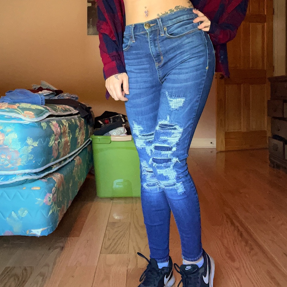 Washed out Jeggings
